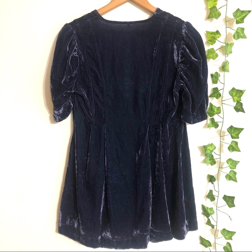 Free People Adelle Velvet Tunic Dress - Picture 7 of 8